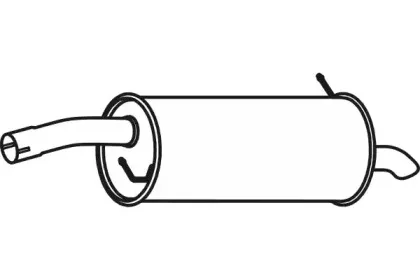 Глушитель выхлопных газов конечный FENNO купить