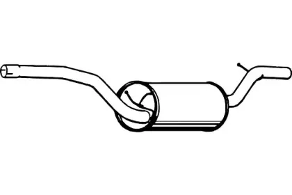 Глушитель выхлопных газов конечный FENNO купить