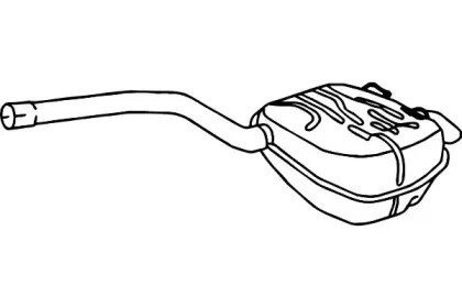 Глушитель выхлопных газов конечный FENNO купить