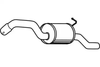 Глушитель выхлопных газов конечный FENNO купить