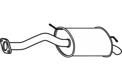 Глушитель выхлопных газов конечный FENNO купить