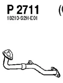 Труба выхлопного газа FENNO купить