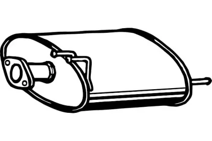 Глушитель выхлопных газов конечный FENNO купить