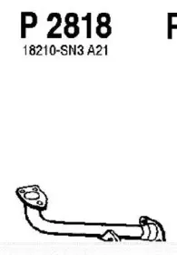 Труба выхлопного газа FENNO купить