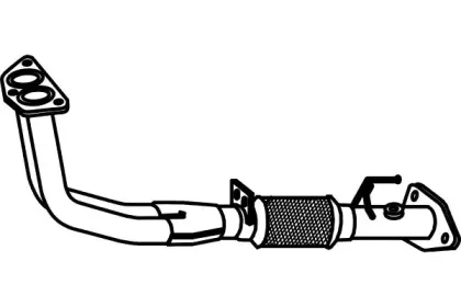 Труба выхлопного газа FENNO купить