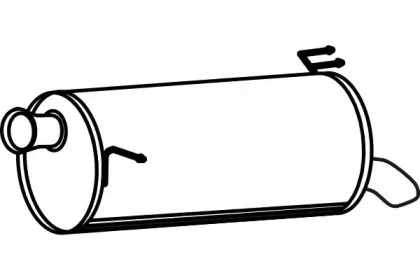 Глушитель выхлопных газов конечный FENNO купить