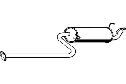 Глушитель выхлопных газов конечный FENNO купить