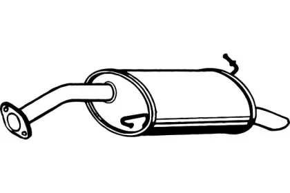 Глушитель выхлопных газов конечный FENNO купить