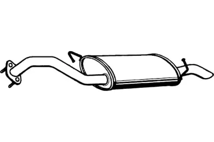 Глушитель выхлопных газов конечный FENNO купить