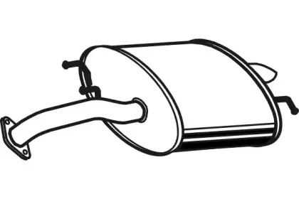 Глушитель выхлопных газов конечный FENNO купить