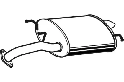 Глушитель выхлопных газов конечный FENNO купить