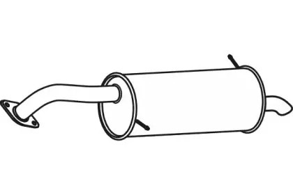 Глушитель выхлопных газов конечный FENNO купить