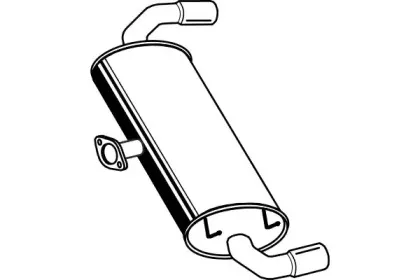 Глушитель выхлопных газов конечный FENNO купить