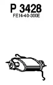 Предглушитель выхлопных газов FENNO купить