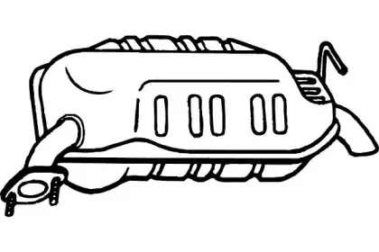 Глушитель выхлопных газов конечный FENNO купить