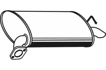 Глушитель выхлопных газов конечный FENNO купить