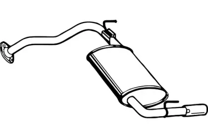 Глушитель выхлопных газов конечный FENNO купить