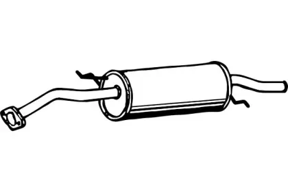 Глушитель выхлопных газов конечный FENNO купить