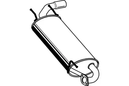 Глушитель выхлопных газов конечный FENNO купить