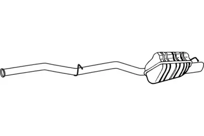 Глушитель выхлопных газов конечный FENNO купить