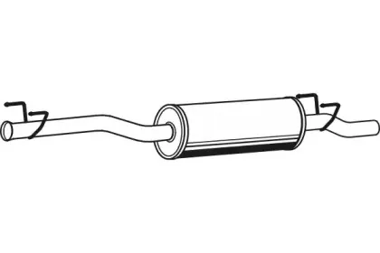 Глушитель выхлопных газов конечный FENNO купить