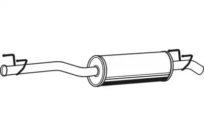 Глушитель выхлопных газов конечный FENNO купить