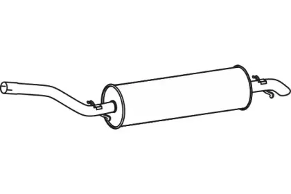 Глушитель выхлопных газов конечный FENNO купить