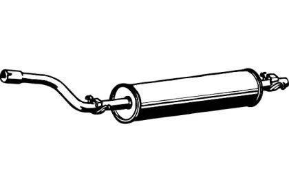 Глушитель выхлопных газов конечный FENNO купить