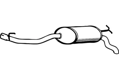 Глушитель выхлопных газов конечный FENNO купить