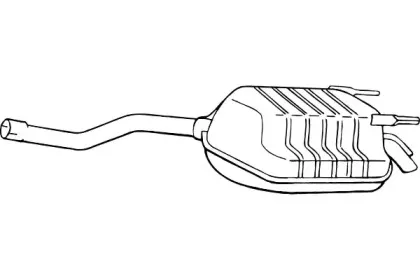 Глушитель выхлопных газов конечный FENNO купить