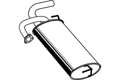 Глушитель выхлопных газов конечный FENNO купить