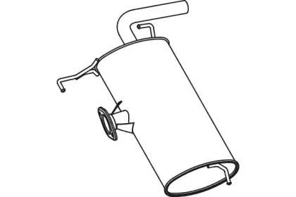 Глушитель выхлопных газов конечный FENNO купить