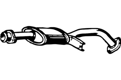 Средний глушитель выхлопных газов FENNO купить