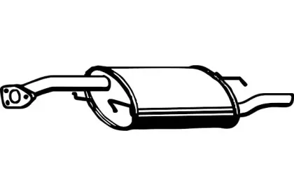 Глушитель выхлопных газов конечный FENNO купить