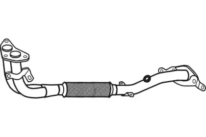 Труба выхлопного газа FENNO купить