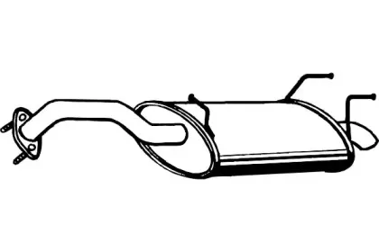 Глушитель выхлопных газов конечный FENNO купить