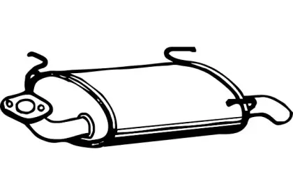 Глушитель выхлопных газов конечный FENNO купить