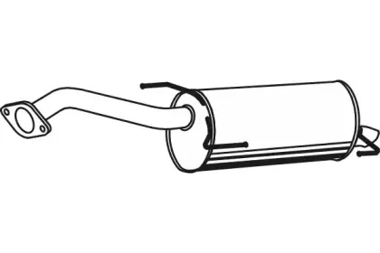 Глушитель выхлопных газов конечный FENNO купить