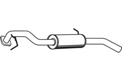 Глушитель выхлопных газов конечный FENNO купить