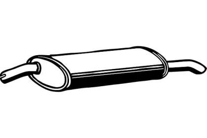 Глушитель выхлопных газов конечный FENNO купить