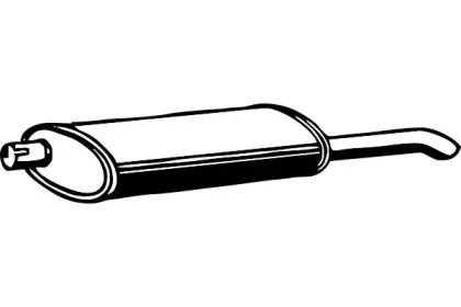 Глушитель выхлопных газов конечный FENNO купить