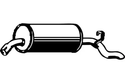 Глушитель выхлопных газов конечный FENNO купить