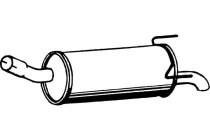 Глушитель выхлопных газов конечный FENNO купить
