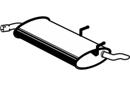 Глушитель выхлопных газов конечный FENNO купить