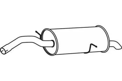 Глушитель выхлопных газов конечный FENNO купить