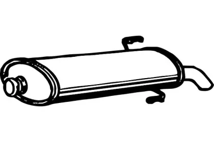 Глушитель выхлопных газов конечный FENNO купить