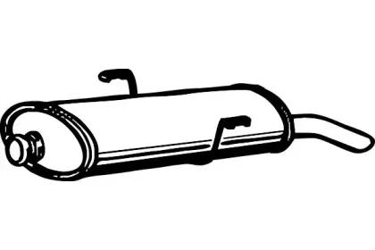 Глушитель выхлопных газов конечный FENNO купить