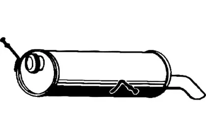 Глушитель выхлопных газов конечный FENNO купить