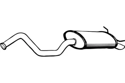 Глушитель выхлопных газов конечный FENNO купить