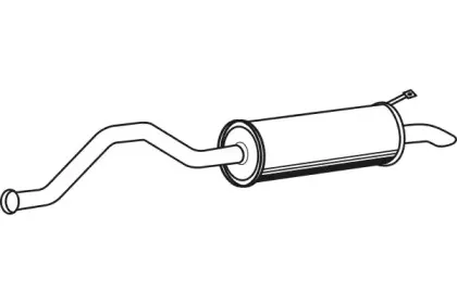 Глушитель выхлопных газов конечный FENNO купить
